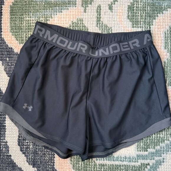 Under Armour Pants - Under Armour Black Athletic Shorts